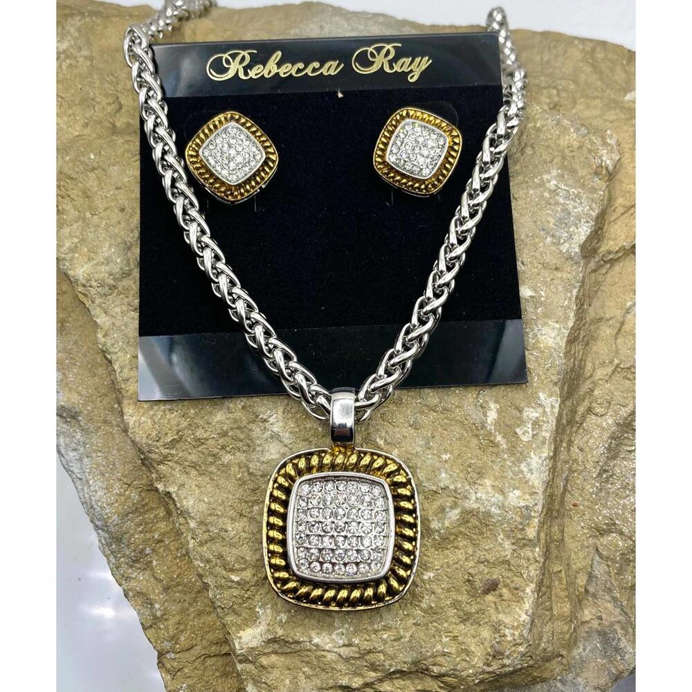 Classic Gold and Silver Statement Set
